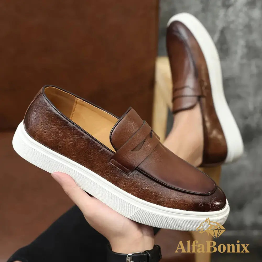 Mocassim Masculino Alfabonix Checkpoint