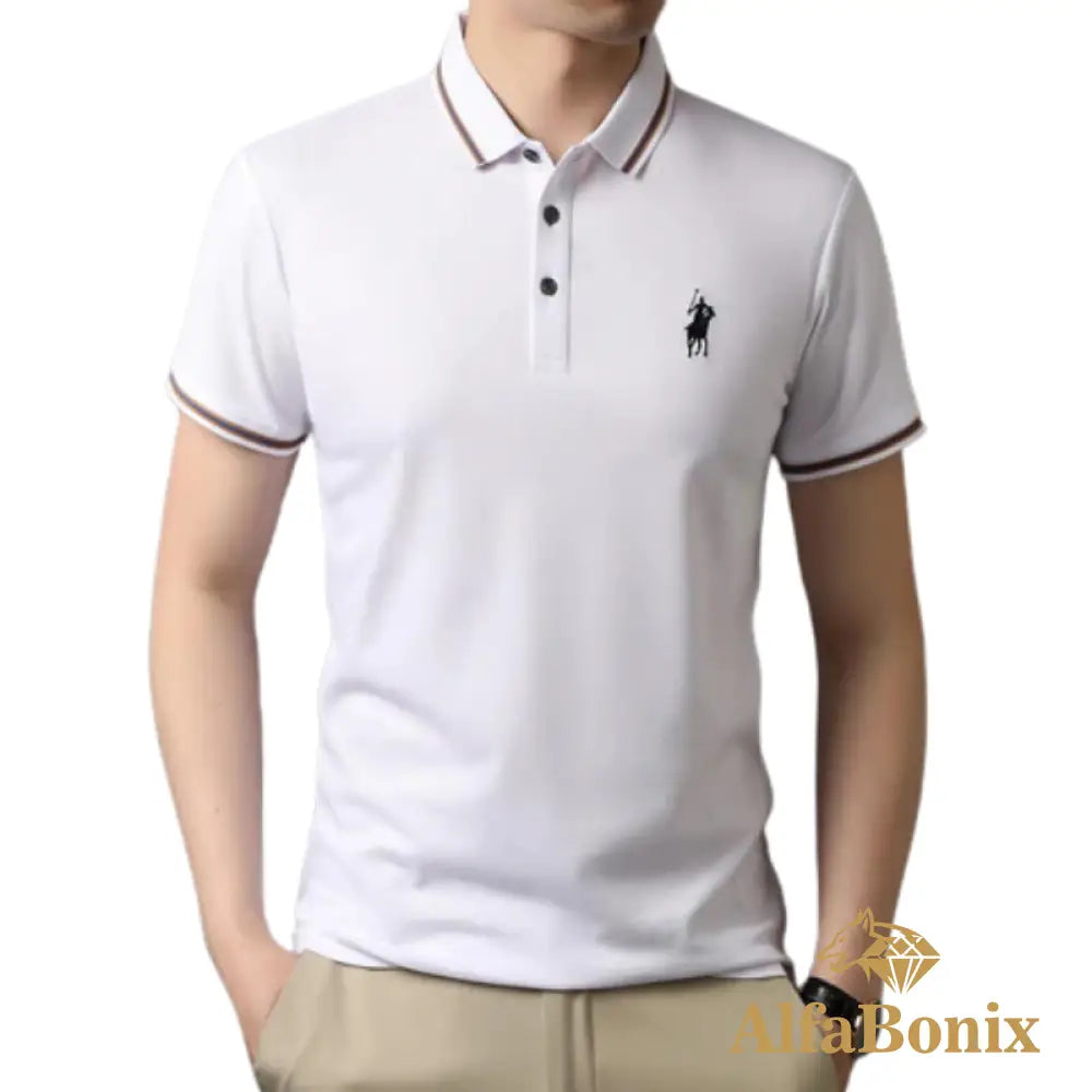 Promoção Camisa Polo Clássica Lisa Alfabonix - [Pague 1 e Leve 2]