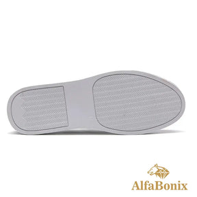 Sapato Alfabonix Mocassin Grego