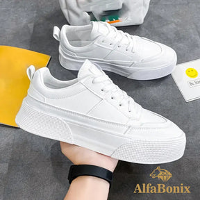 Tênis Alfabonix White Mesh